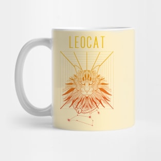 A zodiac cattery: Leo - leocat Mug